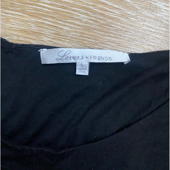 Lovers and friends crop twist black long sleeve - Picture 3 of 4